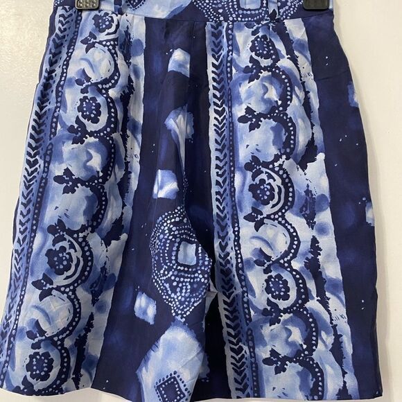 Vintage Rafaella Petites Silk Shorts - Picture 2 of 6